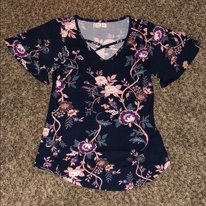 Floral Dress Shirt